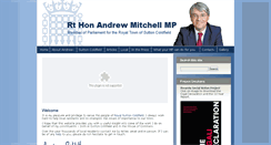 Desktop Screenshot of andrew-mitchell-mp.co.uk